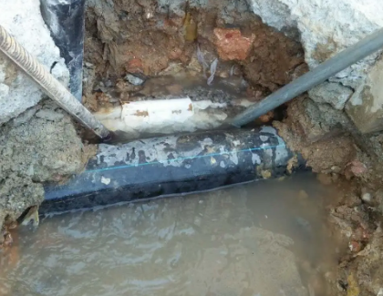 启东测漏水之水管漏水